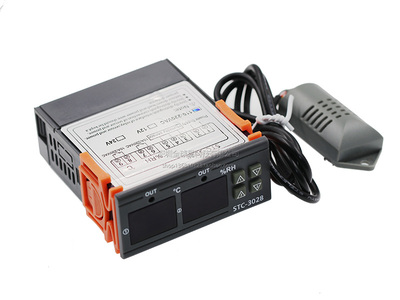 STC-3028智能数显温湿度控制器 温湿度控制两用 大棚孵化恒湿
