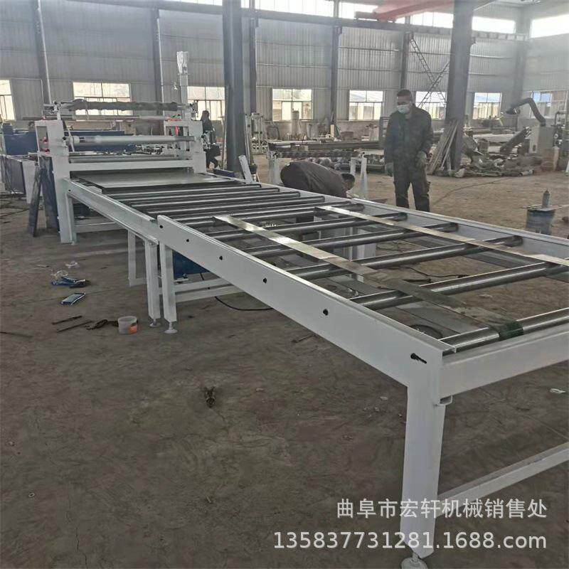 自带胶热转印大板贴面机玻镁板复合彩钢板平贴机免费安装调试