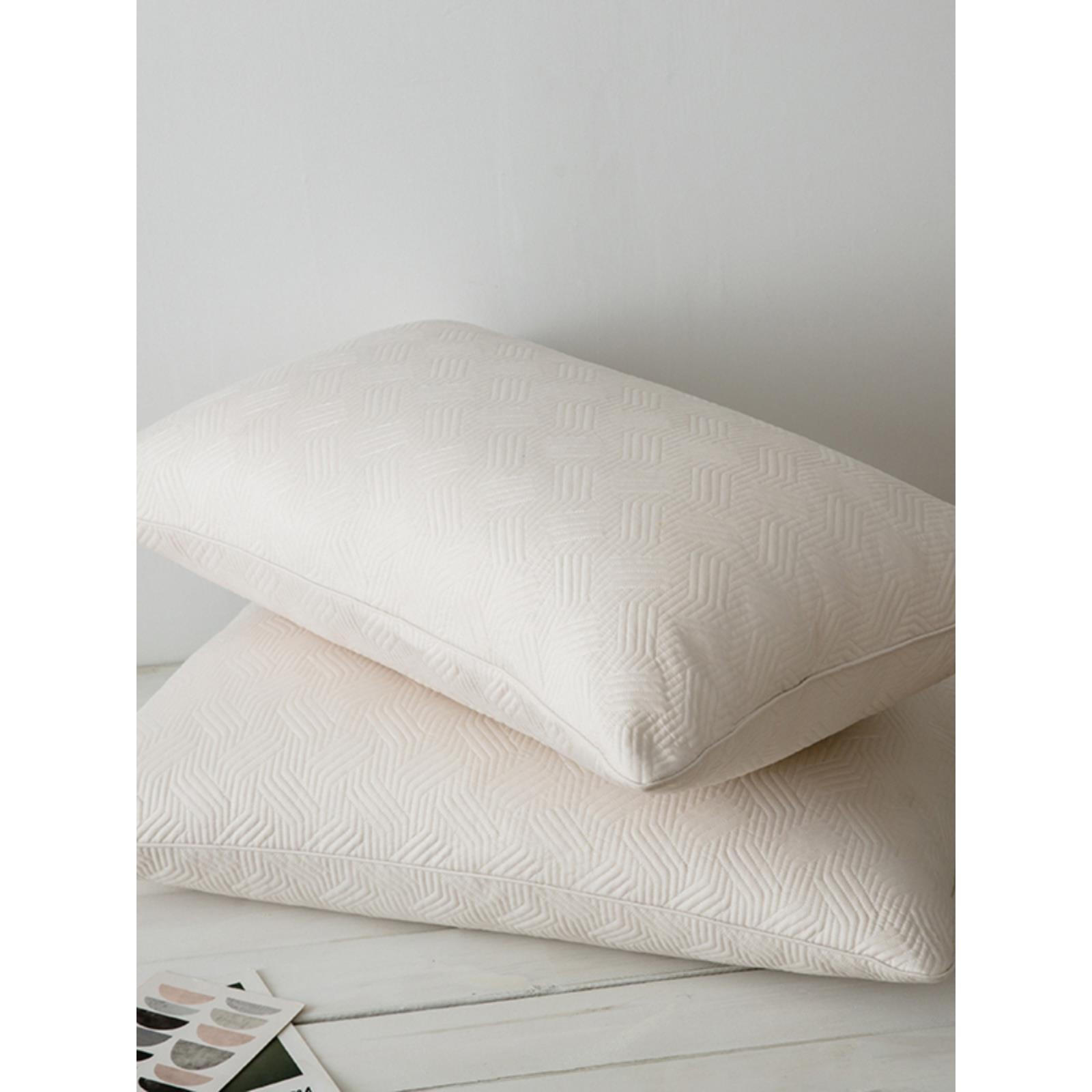 可水洗大豆纤维枕芯48X74cm单祇 柔软中高枕能机洗枕头单人家用