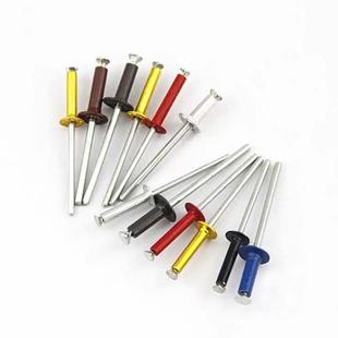 铝制抽芯铆钉拉花铆钉酒盒梅花铆钉防伪铆钉千祇价直径M3.2M4M5