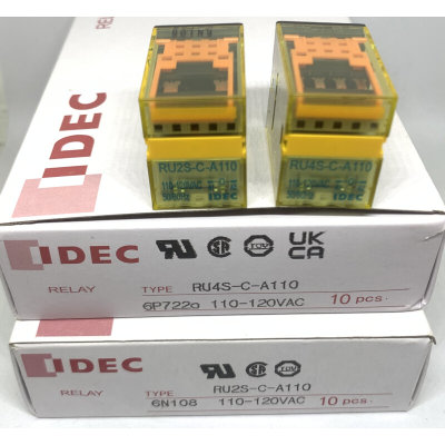 正品和泉RU4S-C-A110 RU2S-C-A110 AC110V c-d24中间继电器dc