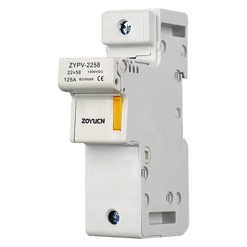 直流熔断器 熔芯保险丝 DC1000V 大电流光伏熔断器22*58保险管63A