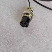 线盘传感器 100k热敏电阻 4孔插头 探温头 商用电磁炉配件