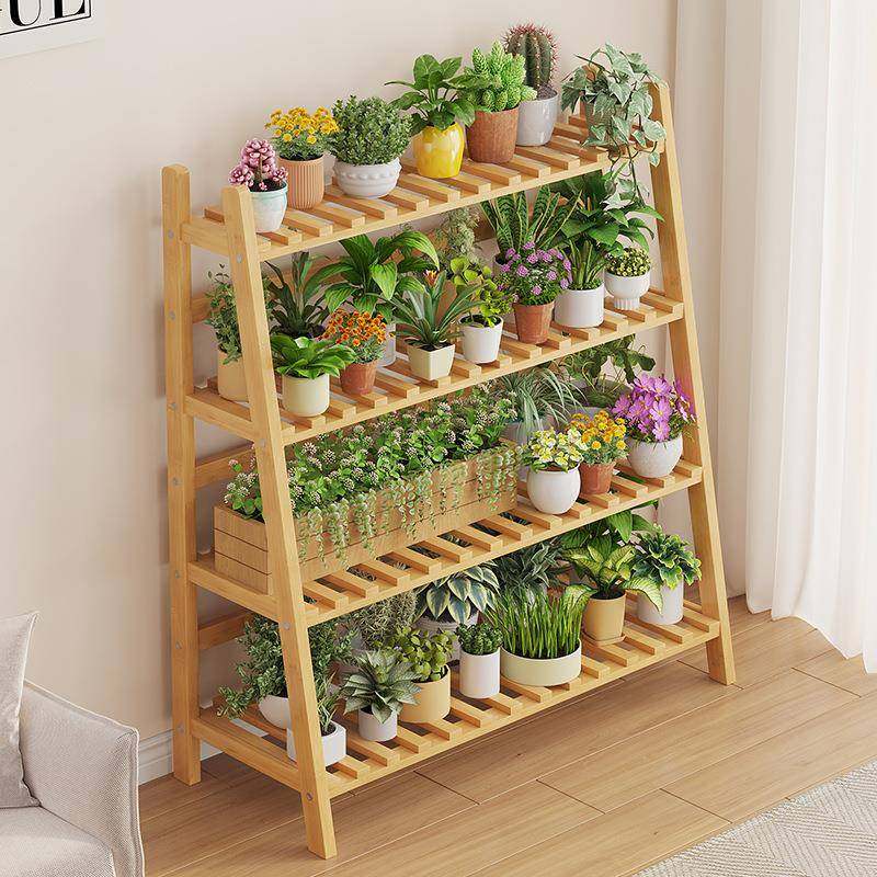 拉车套罩花架子楠竹多层多肉植物花盆架室内阳台花架置物架客厅落,厨房/烹饪用具,调料置物架,淘宝优惠券,粉丝福利购,淘宝优惠卷