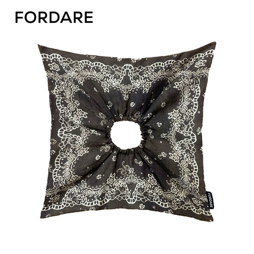 FORDARE/福蝶25春夏抱抱小熊腰果花丝巾/发圈