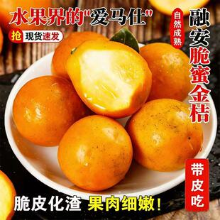 【顺丰】正宗融安脆蜜金柑第三代金桔新鲜现摘现发送礼节日礼盒装