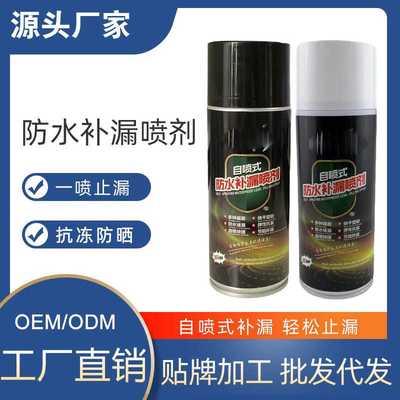 防水补漏喷剂屋顶外墙自喷堵漏王卫生间防水补漏喷雾护理剂