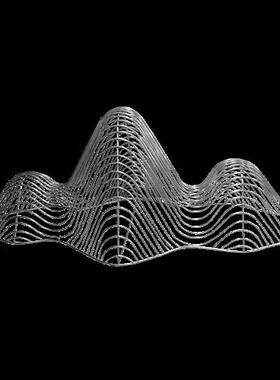 不锈钢假山摆件雕塑户外线形镂空线条装饰售楼处庭院水景景观直销