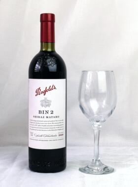 奔富红酒BIN2澳洲原瓶进口设拉子马塔罗干红葡萄酒整箱正品