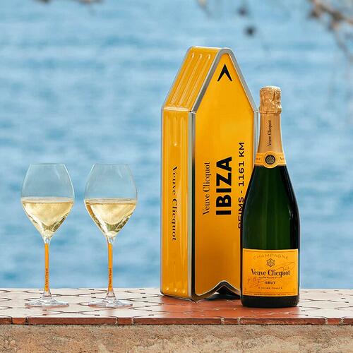 凯歌皇牌香槟酒veuve clicquot法国进口起泡酒葡萄酒礼盒装750ml