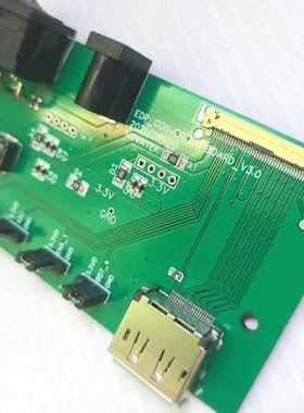 DP转eDP直连板老化点灯板测试板治具40P液晶屏驱动板BIST测屏工具