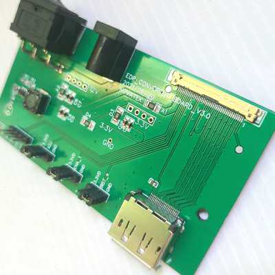 DP转eDP直连板老化点灯板测试板治具40P液晶屏驱动板BIST测屏工具