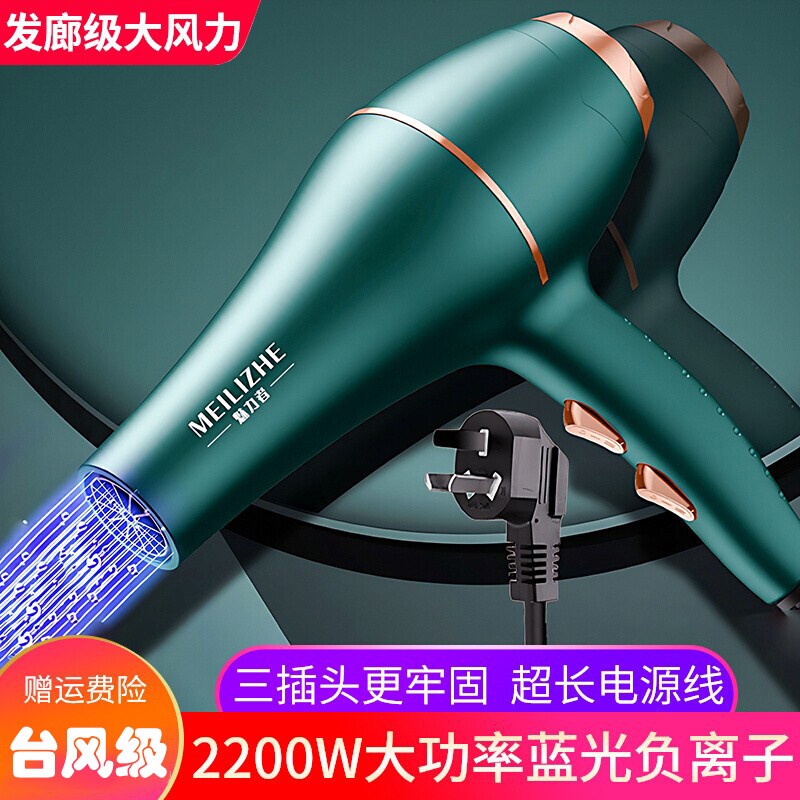 发廊理发店专用电吹风机三插头家