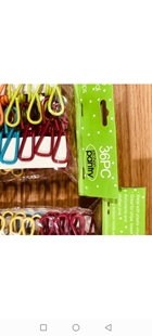 万能彩虹家用晒衣服袜子等等无痕夹子，不易生锈一包36PC