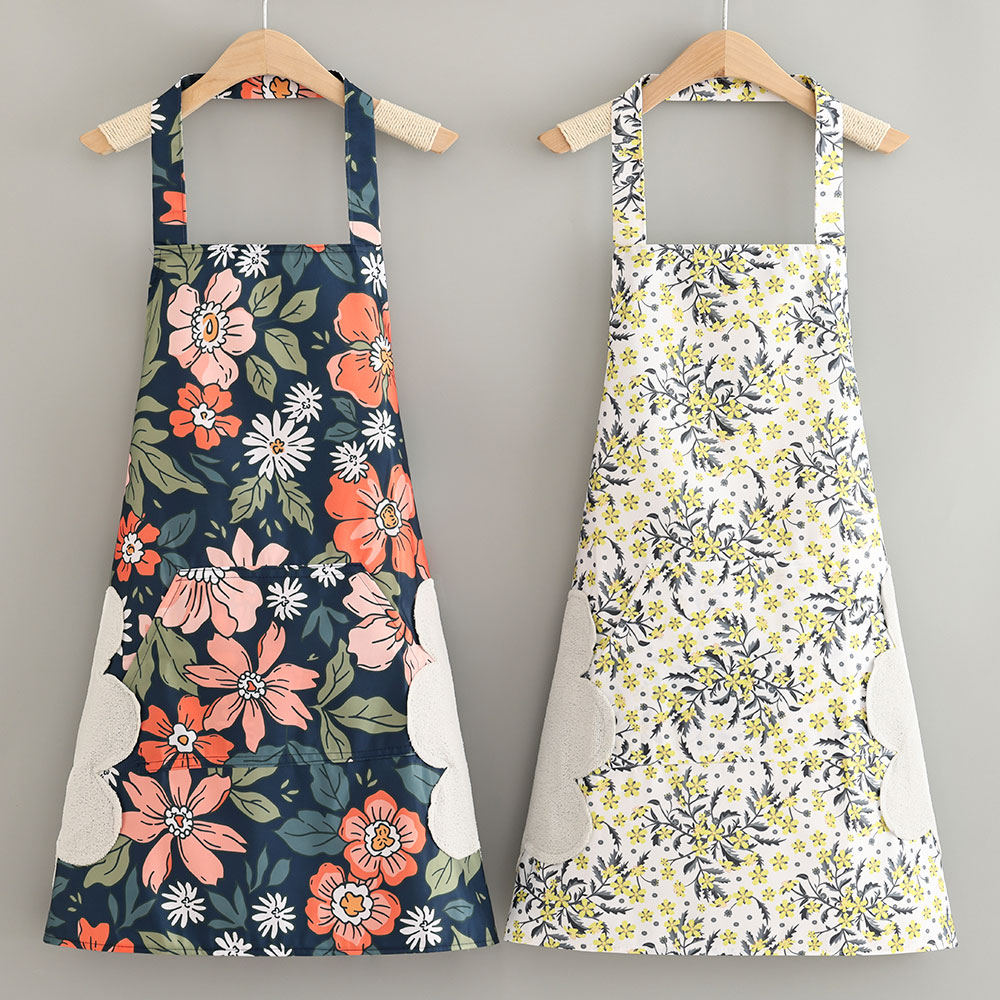 围裙耐脏防油家用做饭成人款无袖男女同款洗衣护理专用罩衣工作服