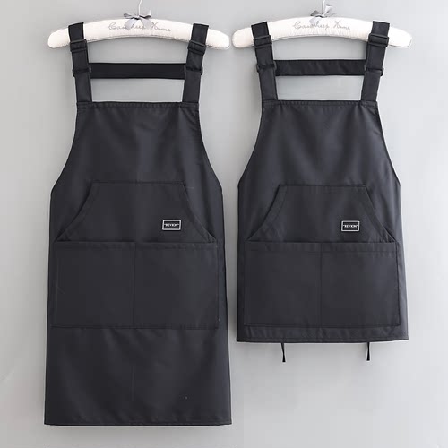 防泼水围裙新款厨房做饭