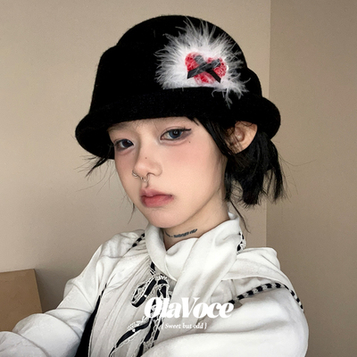 优雅千金~ola法式高级感礼帽