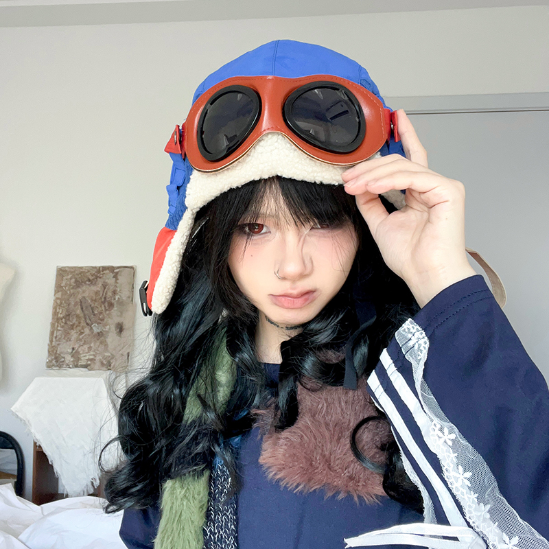 保暖加厚灯芯绒雷锋帽子