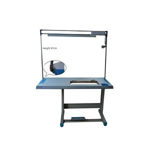 电动缝纫机带灯架衣车斗平车无兜布斗电动工业缝纫机单灯架排插