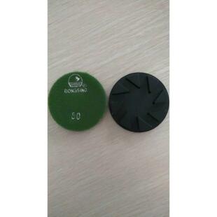 金刚水磨片 3寸耐磨树脂磨片 固化剂地坪打磨片研磨机抛光嘉利