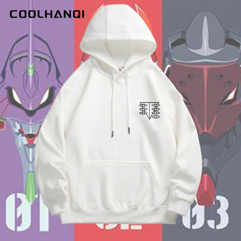 使徒EVA福音战士绫波丽连帽卫衣