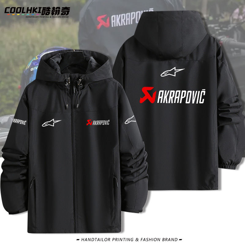 酷翰奇a星天蝎联名骑行服冲锋衣