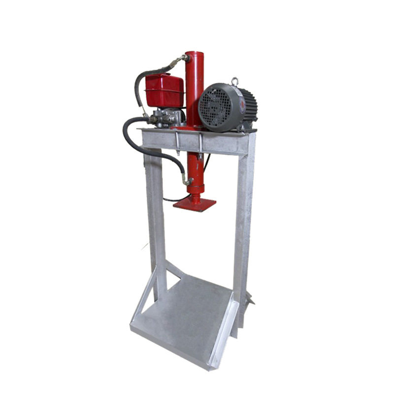 商用电动干豆腐压榨机恒尔全自动液压千斤顶压榨机 豆腐干机器