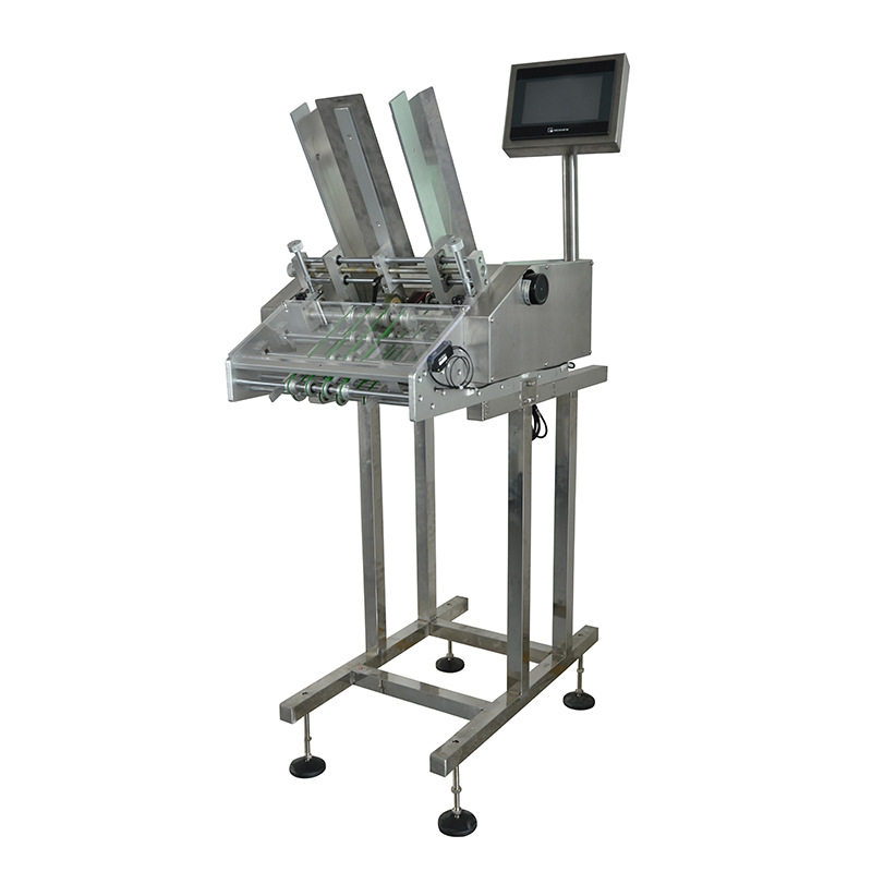 自动吊牌计数机纸张保修卡自动点数机械设 说明书包装袋发卡机