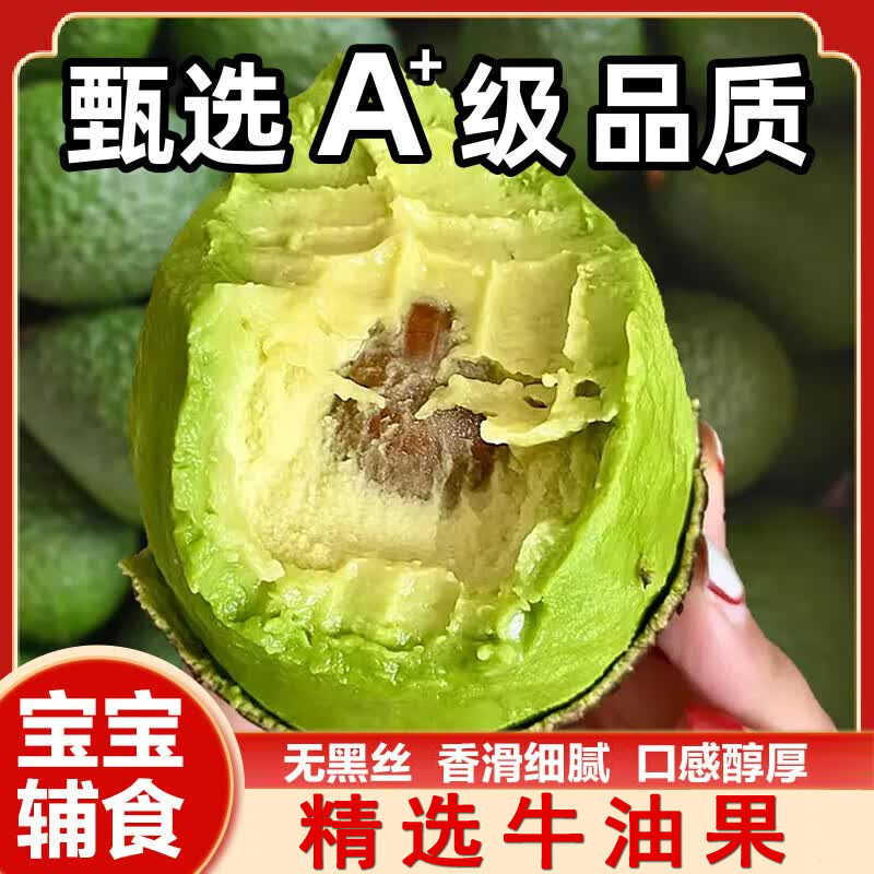进口牛油果墨西哥新鲜孕妇水果宝牛油果