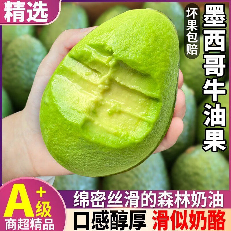 进口牛油果墨西哥新鲜鳄梨孕妇水果宝宝辅食当季水果整箱顺丰大果