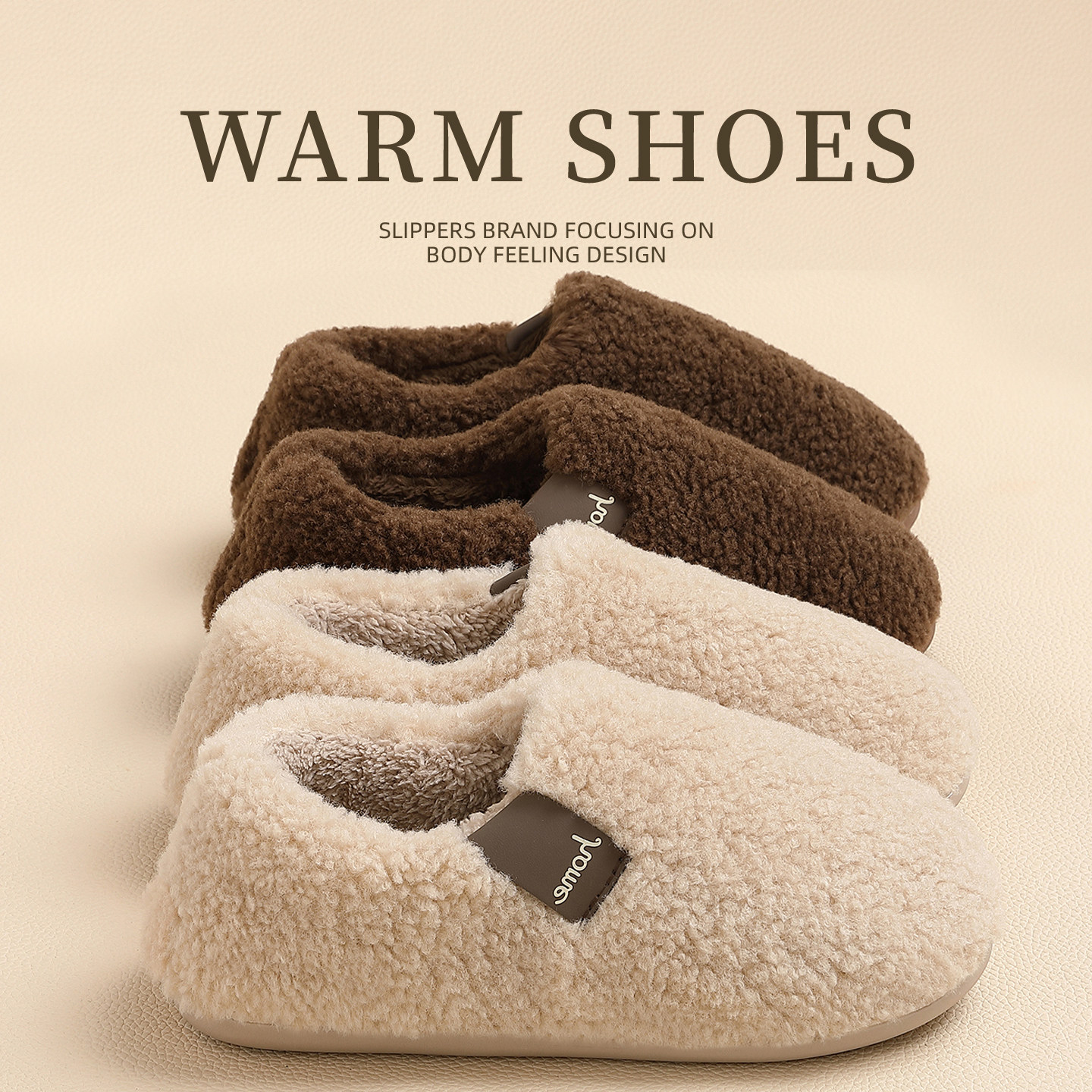 棉拖鞋女款2025冬季新款包跟室内家居防滑厚底静音保暖加绒毛棉鞋,女鞋,毛毛鞋,淘宝优惠券,粉丝福利购,淘宝优惠卷