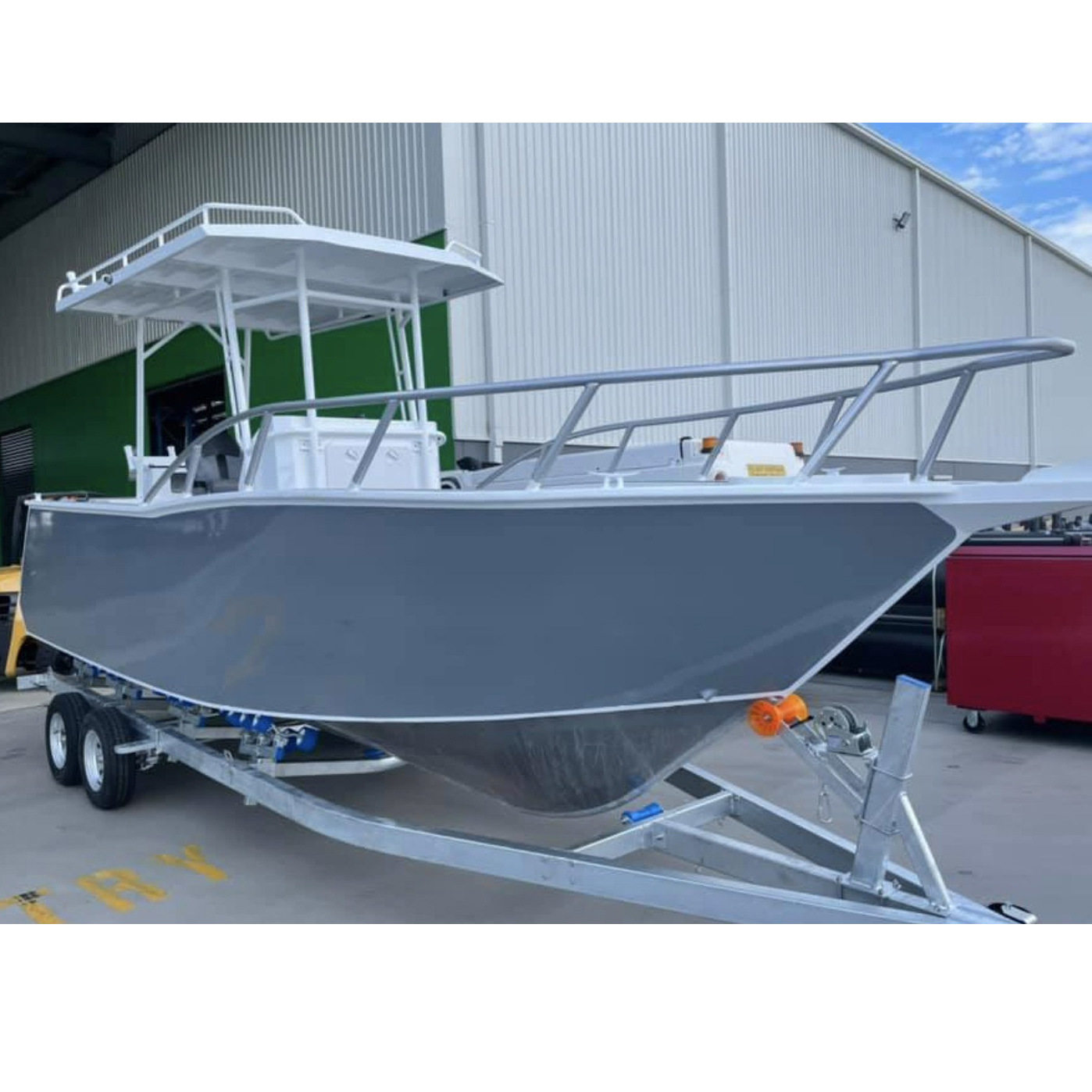 Profisher铝合金钓鱼艇出海海钓游玩 加厚安全的钓鱼船