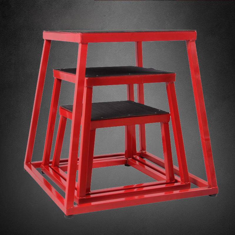 健身房弹跳训练跳凳 渐进式跳箱 运动体能训练工具 3级别套装