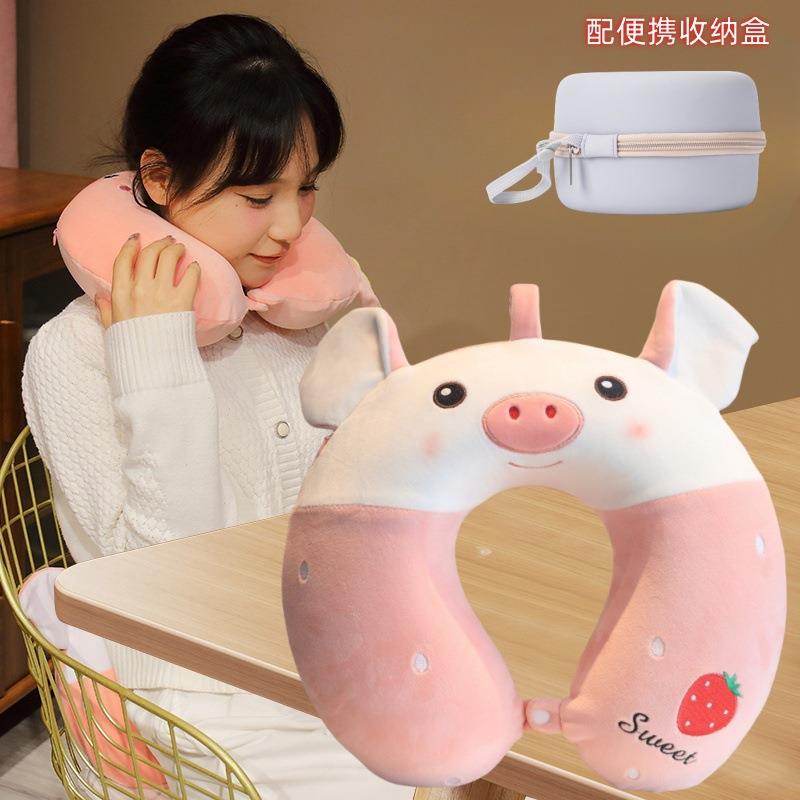 u型枕护颈午睡颈椎记忆棉枕脖枕u形枕头睡觉头枕靠枕脖子飞机睡枕