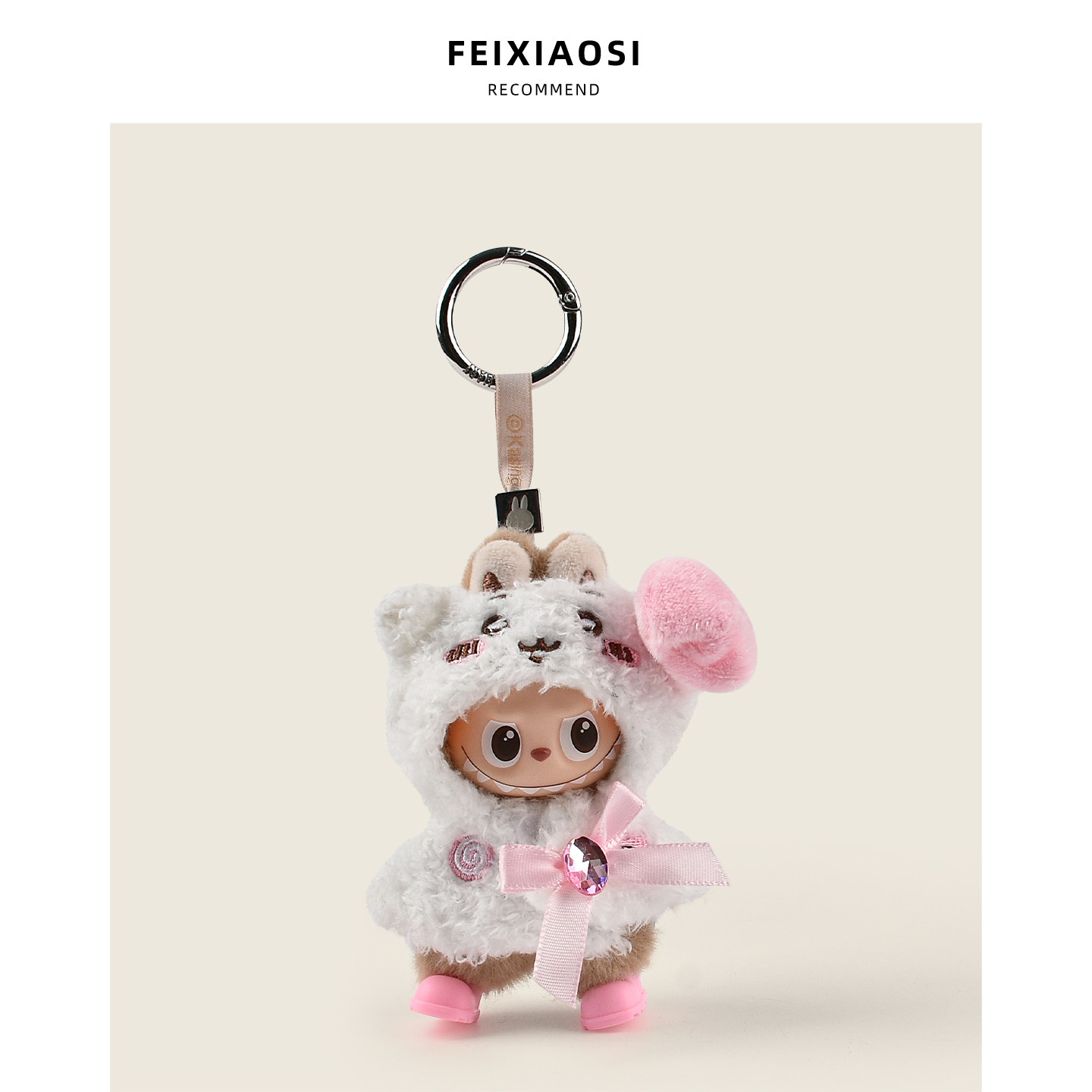 仅售娃衣~4.0labubu娃衣可爱小猫披肩毛绒钥匙扣挂件拉布布配饰潮,模玩/动漫/周边/娃圈三坑/桌游,潮玩娃衣,淘宝优惠券,粉丝福利购,淘宝优惠卷