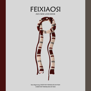 辣妹穿搭针织围巾女韩版 条纹小众ins细条小围巾叠戴 百搭休闲时尚