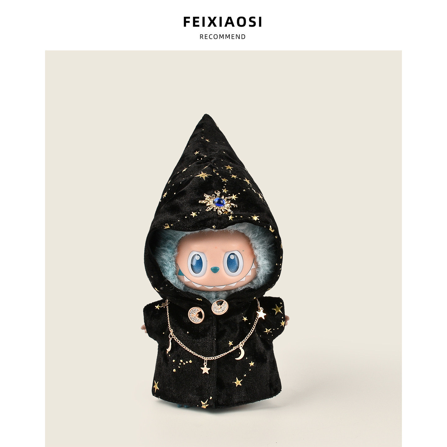 仅娃衣~1/3代拉布布娃衣黑色魔法师套装15/17cm潮玩娃衣卡通换装,模玩/动漫/周边/娃圈三坑/桌游,潮玩娃衣,淘宝优惠券,粉丝福利购,淘宝优惠卷