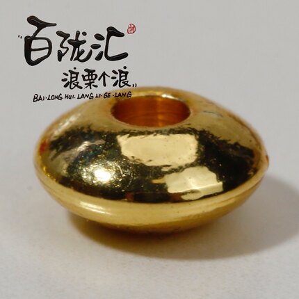 金属隔珠隔片手串配饰镀金算盘珠隔片DIY文玩通用