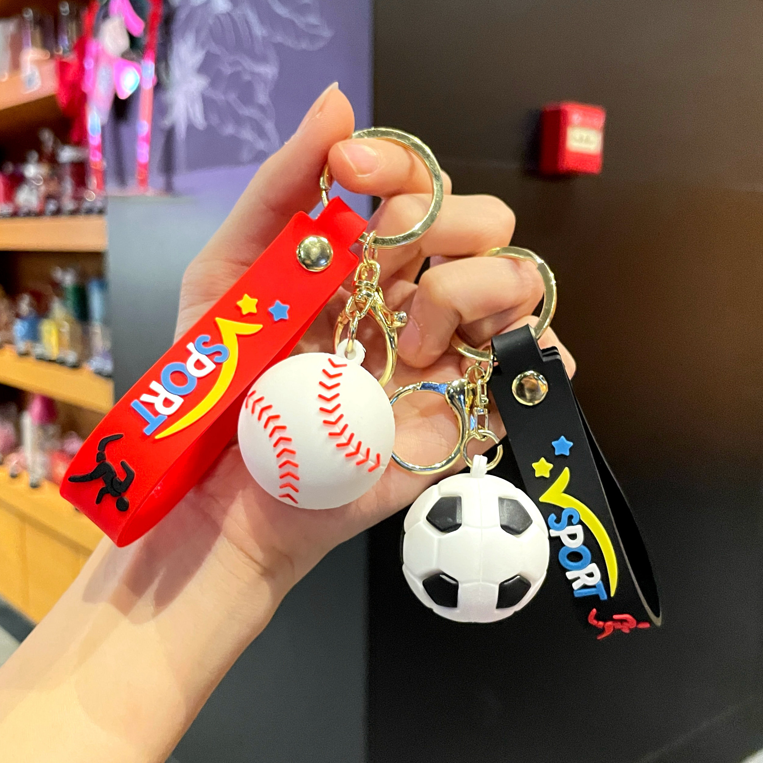 新款个性运动挂件篮球足球类礼品