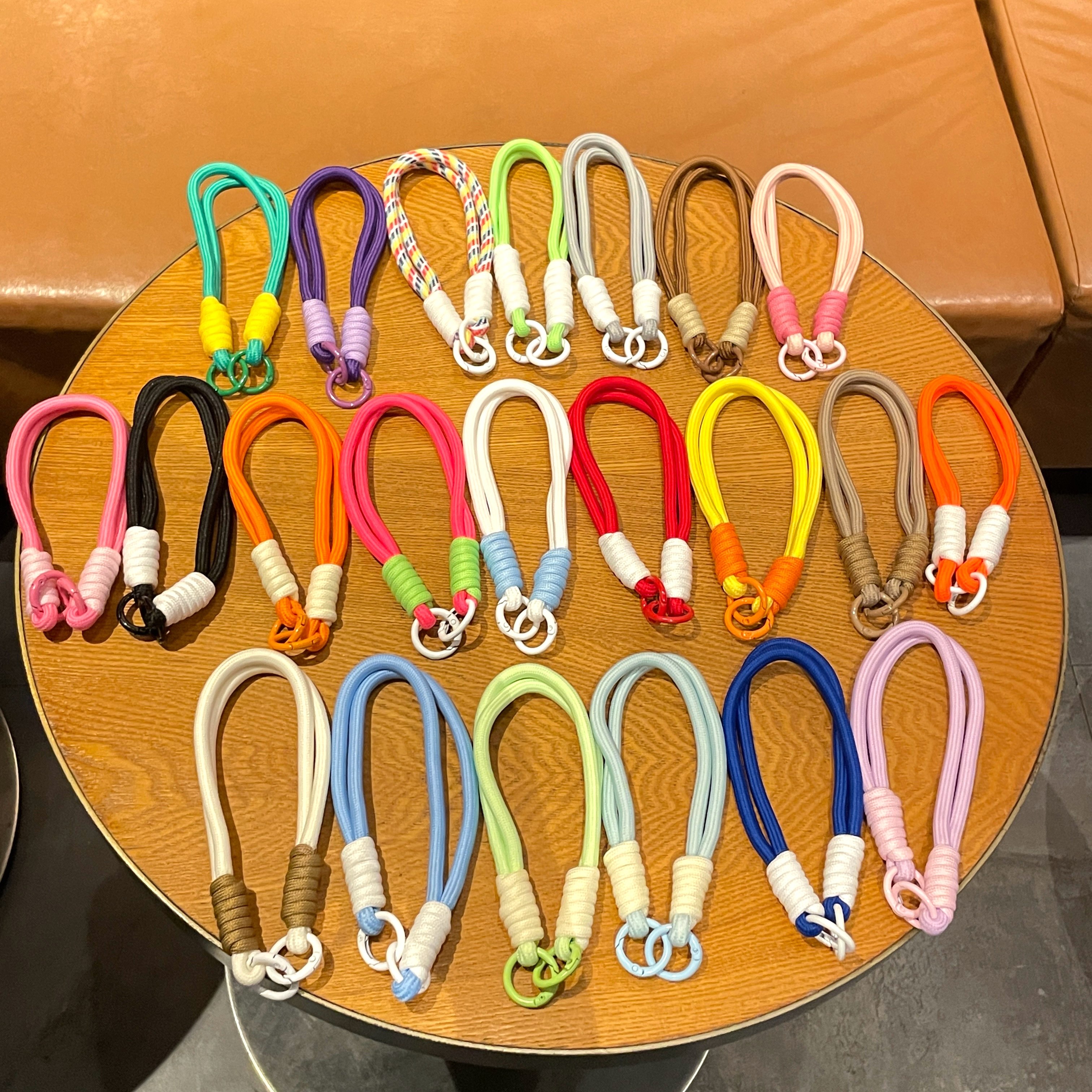 创意手工编织绳手机链挂绳少女心可爱车钥匙扣简约包包挂件手绳款,节庆用品/礼品,手机链,淘宝优惠券,粉丝福利购,淘宝优惠卷