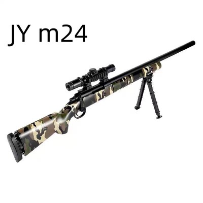 捷鹰狙击m24玩具拉栓抛壳解压模型肥肥钢镚-特殊地区