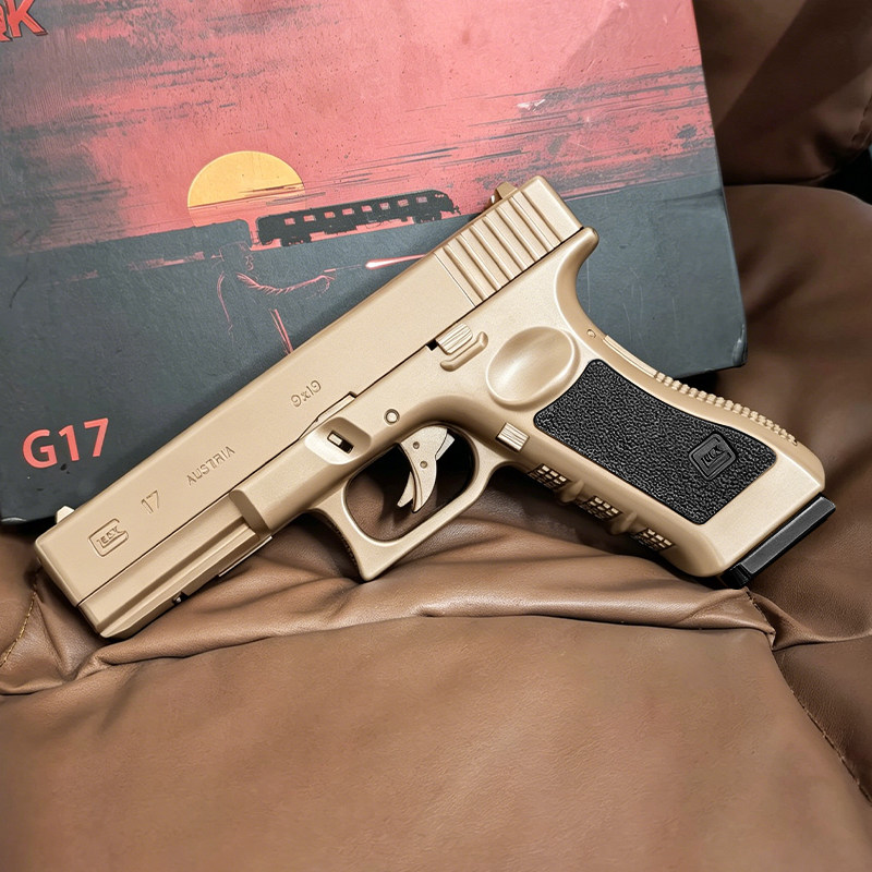 新款正品AQK格洛克g17全冰凉全行程快拆空挂科教模型玩具肥肥钢镚
