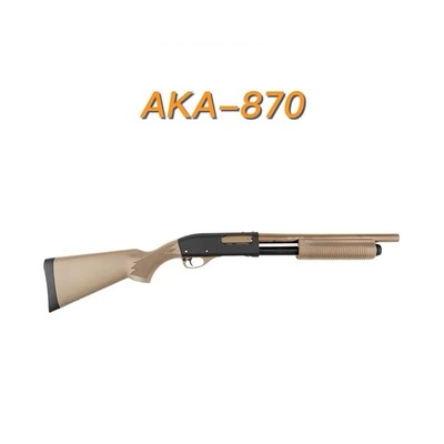 雷明顿喷子aka r1玩具散弹抛壳成人解压模型玩具肥肥钢镚