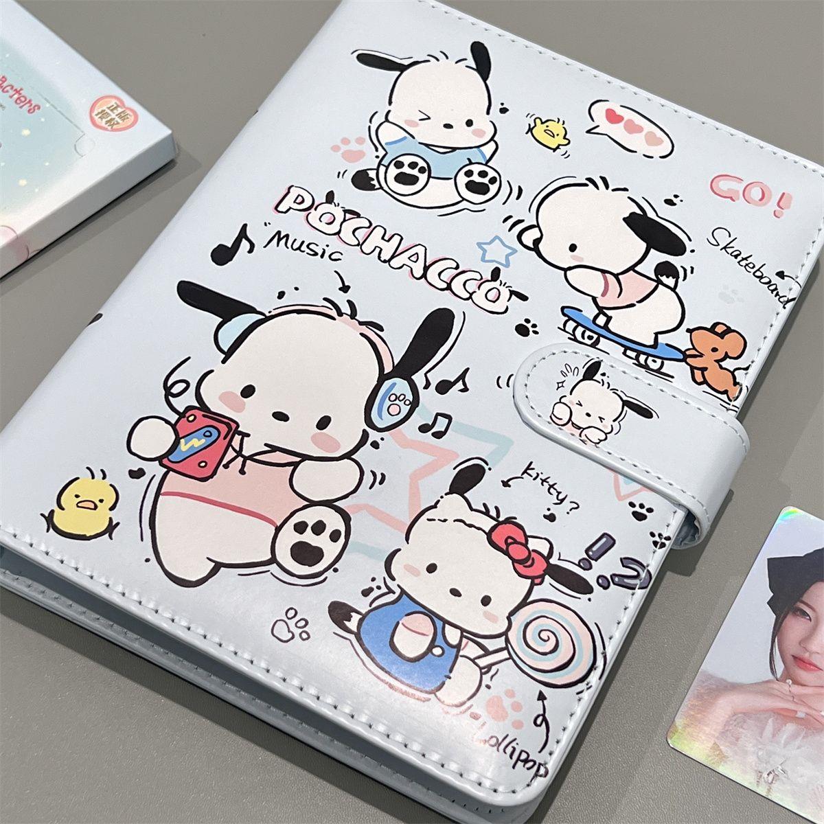 原创音乐Pacha狗Pu皮革卡书高望卡通可爱学生防水追星卡存储书