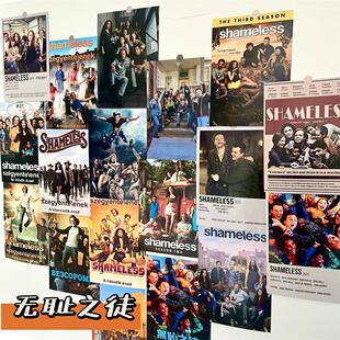 ins美剧无耻之徒海报学生房间宿舍卧室墙面背景装饰布置墙贴壁纸