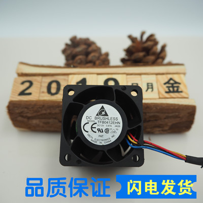 台达 TFB0412EHN 4028 12v0.87A 4cm超暴力双滚珠服务器风扇 pwm