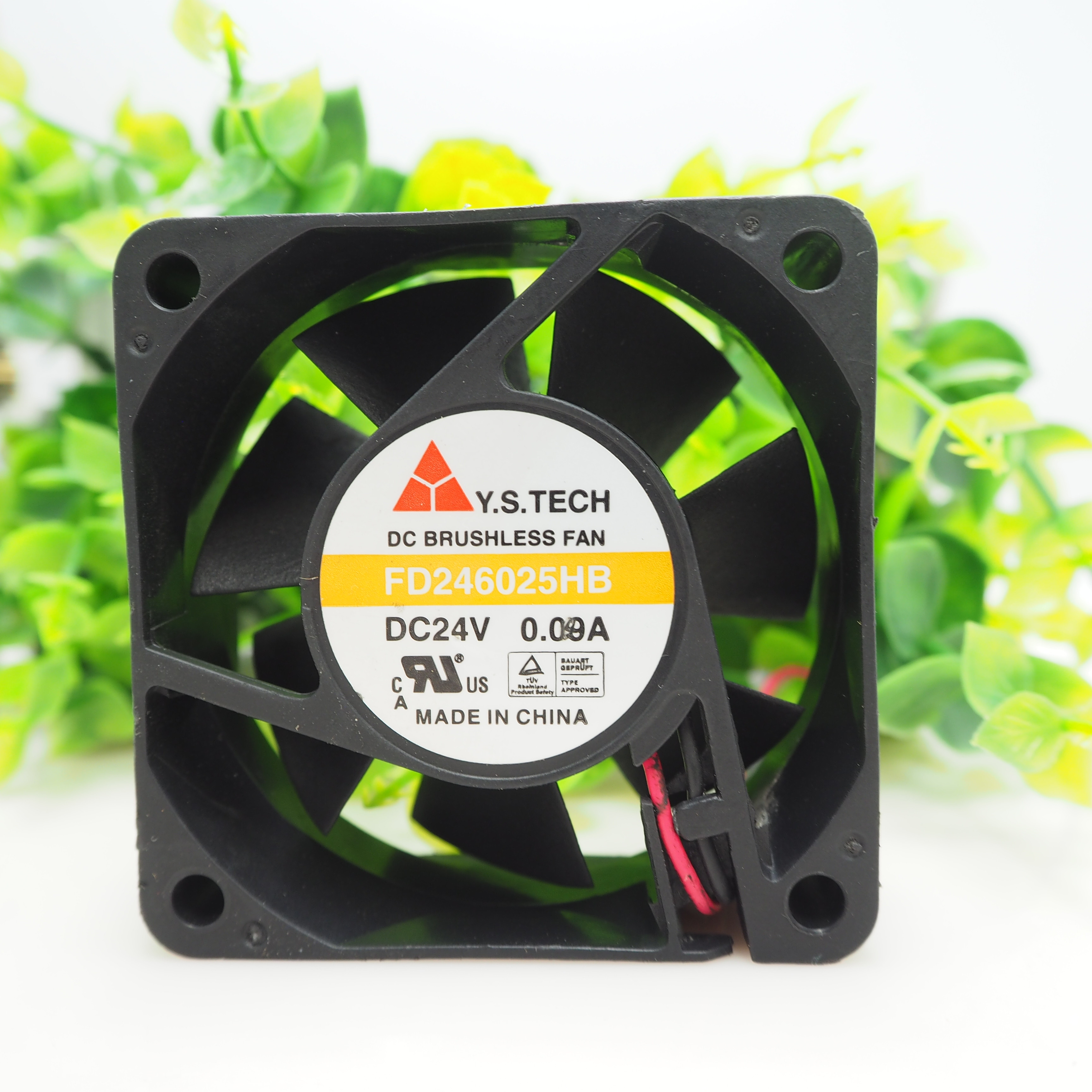 FD246025EB 原装元山 Y.S.TECH DC24V 0.21A 6cm变频器散热风扇