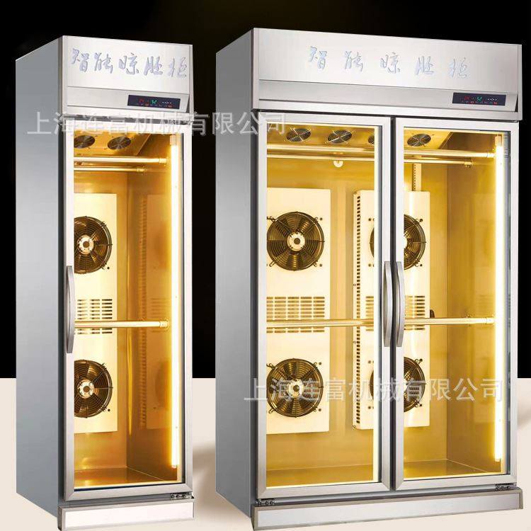 连富不锈钢风冷挂肉柜晾鸭柜 烤鸭解冻保鲜风干柜 晾胚柜吹鸭柜