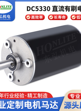 定制 DC5330 直流有刷电机适用研磨机/磨豆机/厨房电器等产品