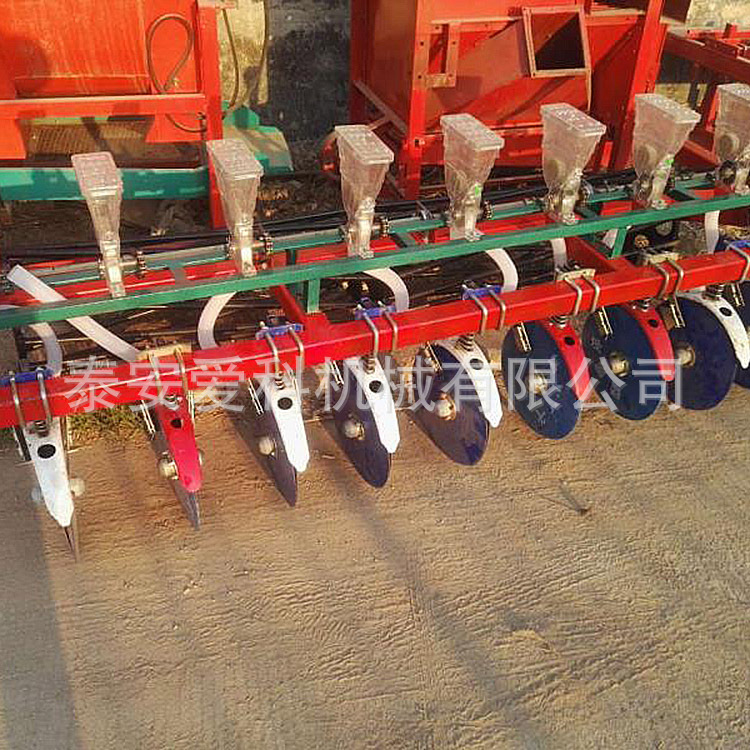 谷子黍子播种机蔬菜谷子油菜可施肥精播机多行高粱点播机